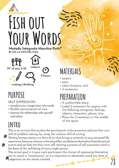 Fish out your words