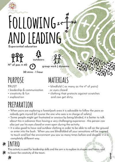 Following and leading