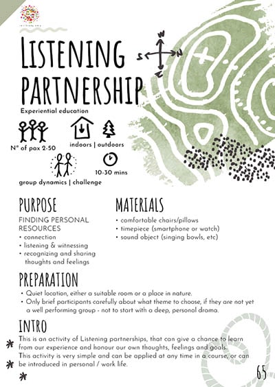 Listening partnership