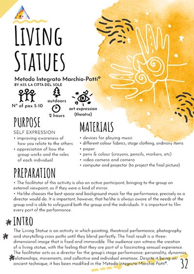 Living statues