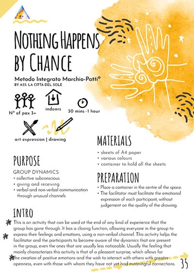 Nothing happens by chance